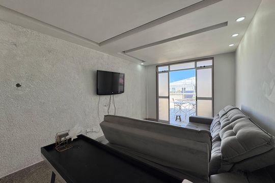 Sala de apartamento à venda com 3 quartos, 183m² em Recreio dos Bandeirantes, Rio de Janeiro