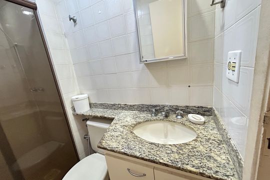 Banheiro de apartamento à venda com 3 quartos, 97m² em Méier, Rio de Janeiro