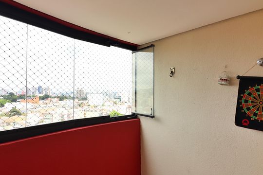 Sala Sacada  de apartamento à venda com 3 quartos, 101m² em Baeta Neves, São Bernardo do Campo