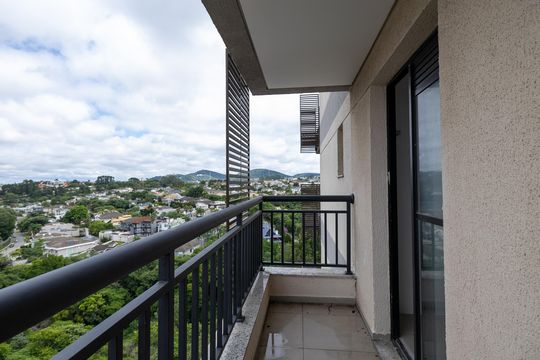 Varanda de apartamento à venda com 1 quarto, 40m² em Empresarial 18 do Forte, Barueri