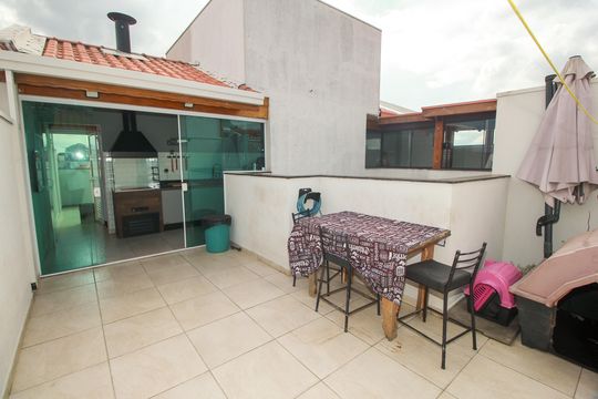 Cobertura de apartamento à venda com 2 quartos, 100m² em Jardim Santo Alberto, Santo André