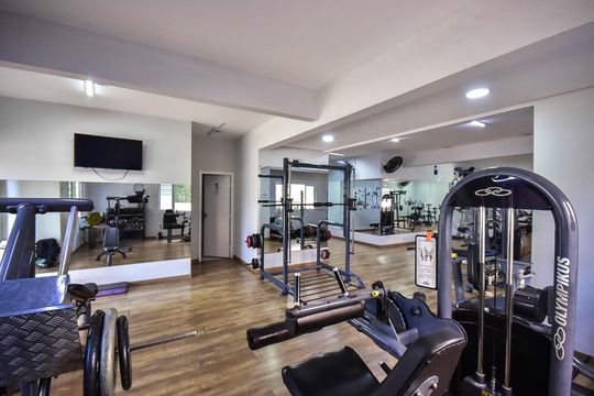 Academia de apartamento à venda com 3 quartos, 112m² em Chácara Agrindus, Taboão da Serra