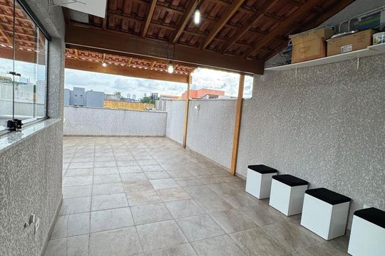 Área externa de apartamento à venda com 3 quartos, 150m² em Vila América, Santo André
