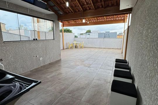 Área de serviço de apartamento à venda com 3 quartos, 150m² em Vila América, Santo André