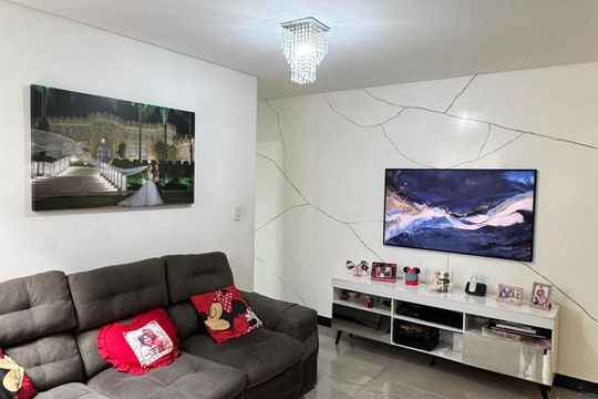 Sala de apartamento para alugar com 3 quartos, 150m² em Vila América, Santo André
