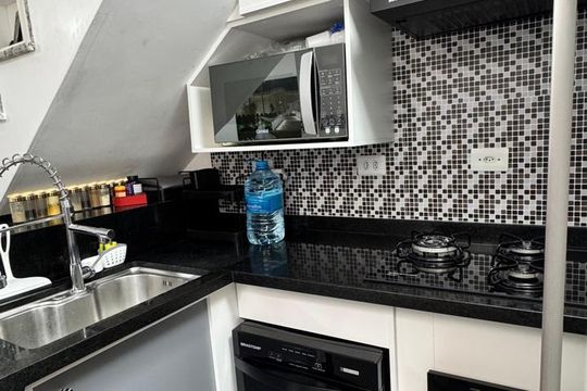 Cozinha de apartamento à venda com 3 quartos, 150m² em Vila América, Santo André