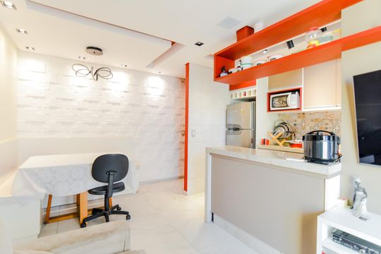 Sala de apartamento para alugar com 2 quartos, 42m² em Cidade Parque Alvorada, Guarulhos