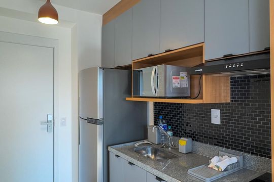 Studio de kitnet/studio para alugar com 1 quarto, 25m² em Vila Cordeiro, São Paulo