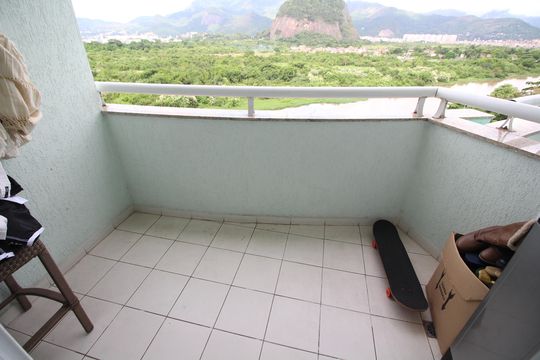 Varanda de apartamento à venda com 2 quartos, 78m² em Barra da Tijuca, Rio de Janeiro