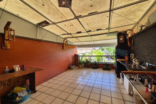Terraço  de casa de condomínio à venda com 3 quartos, 145m² em Recreio dos Bandeirantes, Rio de Janeiro