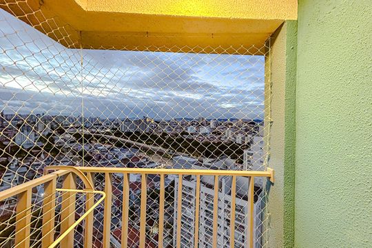 Vista da Suíte de apartamento à venda com 2 quartos, 79m² em Chácara Seis de Outubro, São Paulo