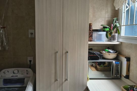 Área de serviço de apartamento à venda com 2 quartos, 60m² em Vila Nova, Novo Hamburgo