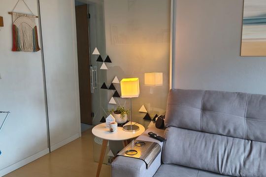 Sala de apartamento à venda com 2 quartos, 60m² em Vila Nova, Novo Hamburgo