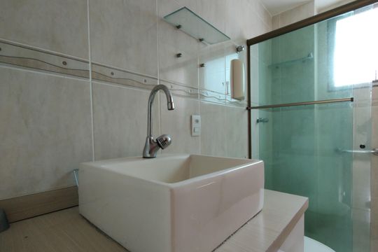 Banheiro da Suíte de apartamento à venda com 4 quartos, 241m² em Freguesia (jacarepaguá), Rio de Janeiro