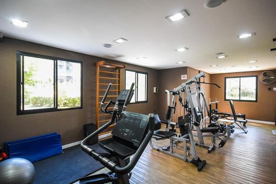 Academia de apartamento à venda com 3 quartos, 128m² em Vila Andrade, São Paulo