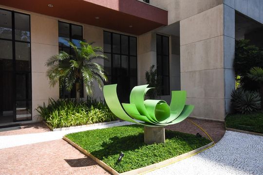 Jardim de apartamento à venda com 3 quartos, 128m² em Vila Andrade, São Paulo