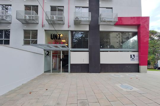 Fachada de kitnet/studio para alugar com 1 quarto, 21m² em Boa Viagem, Niterói