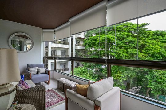 Varanda de apartamento à venda com 3 quartos, 190m² em Vila Suzana, São Paulo