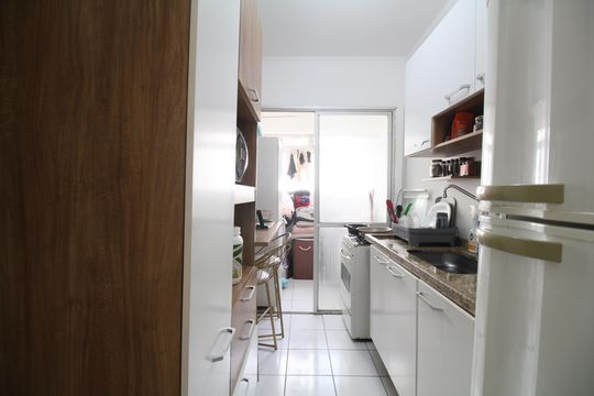 Cozinha de apartamento para alugar com 2 quartos, 60m² em Vila Andrade, São Paulo