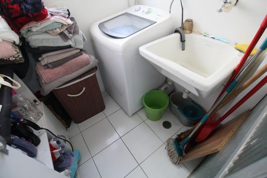 Área de Serviço de apartamento para alugar com 2 quartos, 60m² em Vila Andrade, São Paulo