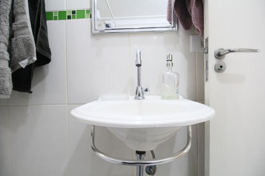 Banheiro de apartamento para alugar com 2 quartos, 60m² em Vila Andrade, São Paulo