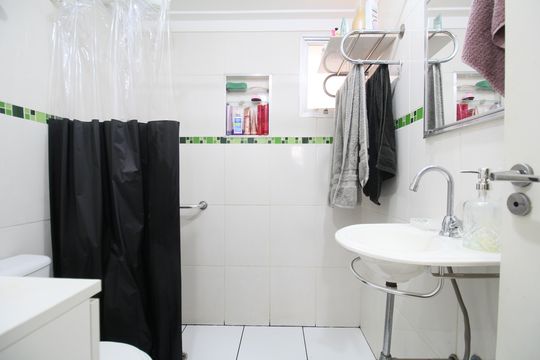 Banheiro de apartamento para alugar com 2 quartos, 60m² em Vila Andrade, São Paulo