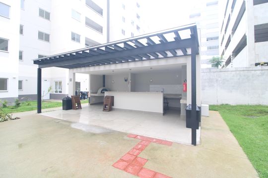 Área comum - Churrasqueira de apartamento para alugar com 2 quartos, 44m² em Vila Socorro, São Paulo