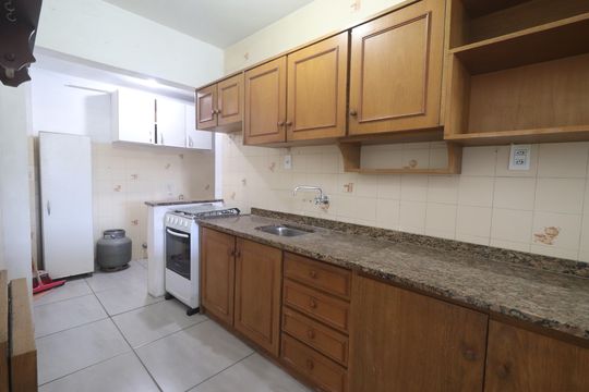 Cozinha de apartamento à venda com 2 quartos, 67m² em Vila Rosa, Novo Hamburgo