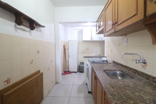 Cozinha de apartamento à venda com 2 quartos, 67m² em Vila Rosa, Novo Hamburgo