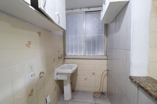 Cozinha e Área de Serviço de apartamento à venda com 2 quartos, 67m² em Vila Rosa, Novo Hamburgo