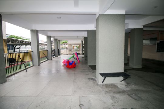 Área comum - Playground de apartamento à venda com 3 quartos, 74m² em Olaria, Rio de Janeiro