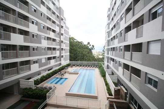 Varanda de apartamento para alugar com 1 quarto, 33m² em Portal do Morumbi, São Paulo