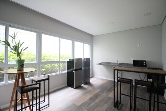 Área comum  de apartamento para alugar com 1 quarto, 33m² em Portal do Morumbi, São Paulo
