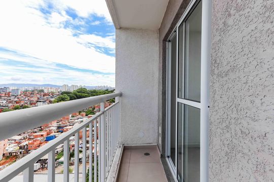 Varanda de apartamento para alugar com 2 quartos, 38m² em Vila Lageado, São Paulo