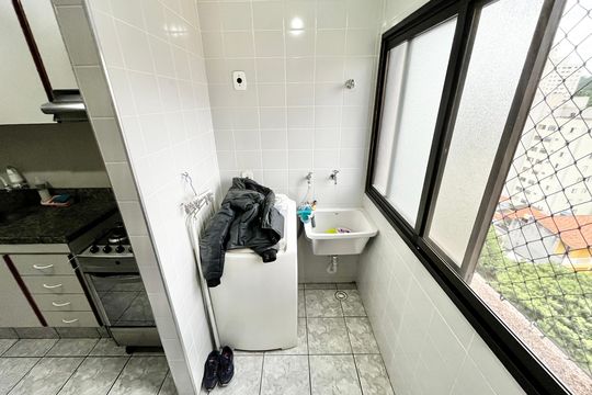 Cozinha de apartamento à venda com 2 quartos, 55m² em Vila Aurora (zona Norte), São Paulo