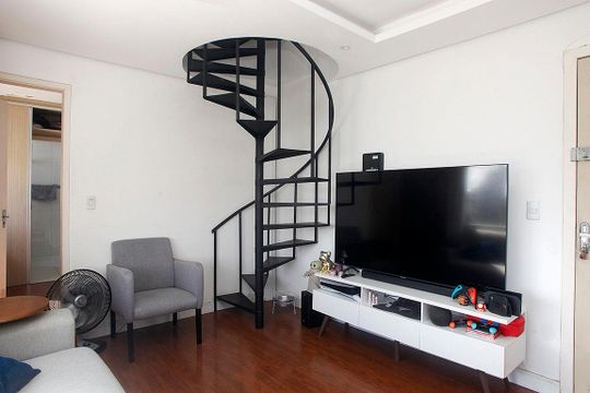 Sala 1 de apartamento à venda com 2 quartos, 120m² em Santana, Porto Alegre