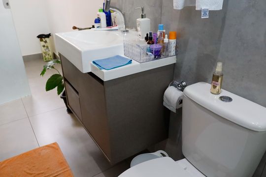 Banheiro da Suíte 3 de casa à venda com 3 quartos, 173m² em Bandeiras, Osasco