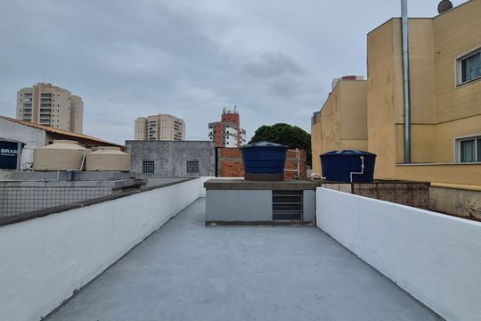 Área externa  de casa para alugar com 2 quartos, 148m² em Vila Valparaíso, Santo André