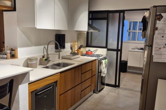 Cozinha de apartamento à venda com 3 quartos, 127m² em Santa Cecilia, São Paulo