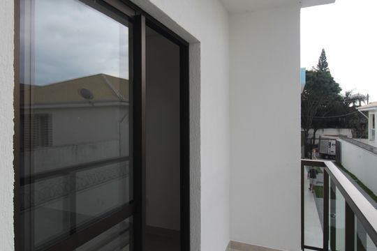 Varanda da Suíte de casa de condomínio à venda com 3 quartos, 139m² em Trevo, Belo Horizonte