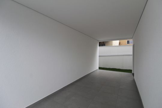 Garagem de casa de condomínio à venda com 3 quartos, 139m² em Trevo, Belo Horizonte