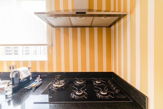 Cozinha de apartamento à venda com 3 quartos, 210m² em Cerqueira César, São Paulo