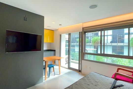 Studio de kitnet/studio para alugar com 1 quarto, 33m² em Vila Madalena, São Paulo