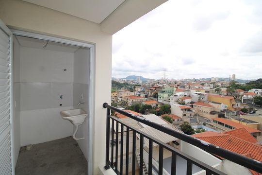 Sala / Cozinha / Área de Serviço de apartamento à venda com 2 quartos, 48m² em Piqueri, São Paulo