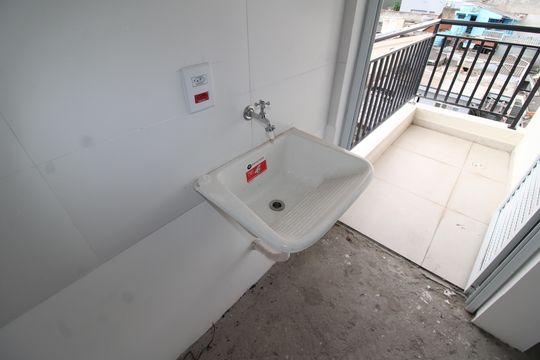 Sala / Cozinha / Área de Serviço de apartamento à venda com 2 quartos, 48m² em Piqueri, São Paulo