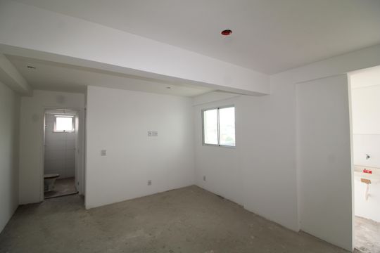 Sala / Cozinha / Área de Serviço de apartamento à venda com 1 quarto, 37m² em Piqueri, São Paulo