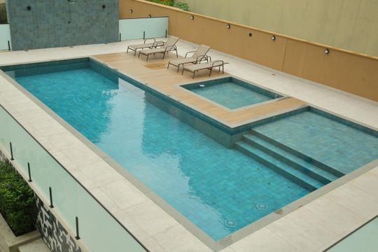 Área comum - Piscina de apartamento à venda com 2 quartos, 83m² em Nova Petrópolis, São Bernardo do Campo