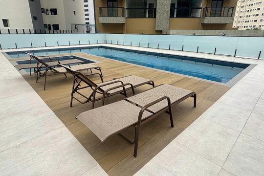Área comum - Piscina de apartamento à venda com 2 quartos, 83m² em Nova Petrópolis, São Bernardo do Campo