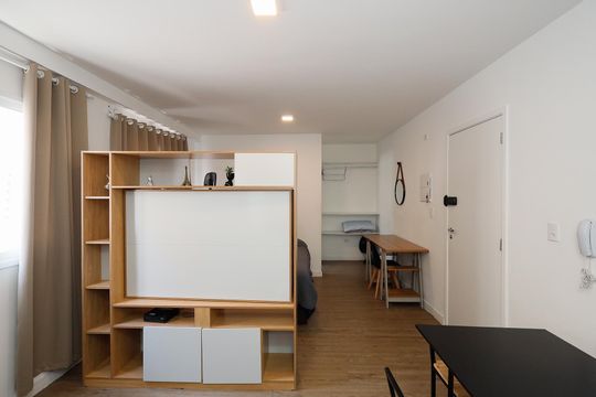 Sala  de apartamento à venda com 1 quarto, 31m² em Vila Mazzei, São Paulo
