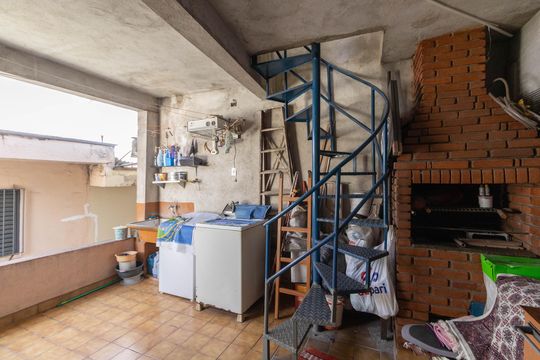 Área de Serviço 2 de casa à venda com 3 quartos, 78m² em Parque Savoi City, São Paulo